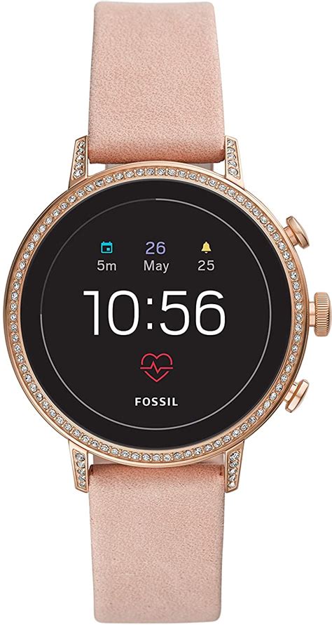 michael kors smartwatch q venture|Fossil Women's Gen 4 Venture HR Stainless Steel .